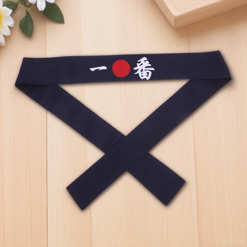 

1pc Japanese Cotton Headband For Sports Sweat Absorbing Breathable Comfortable Unisex Reusable Decorative Band Portable Chef