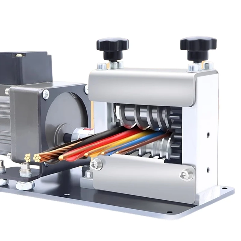 Commercial Wire Stripping Machine Waste Copper Cable Peeler Automatic Copper Peeler For Copper Aluminium Wire Recovery