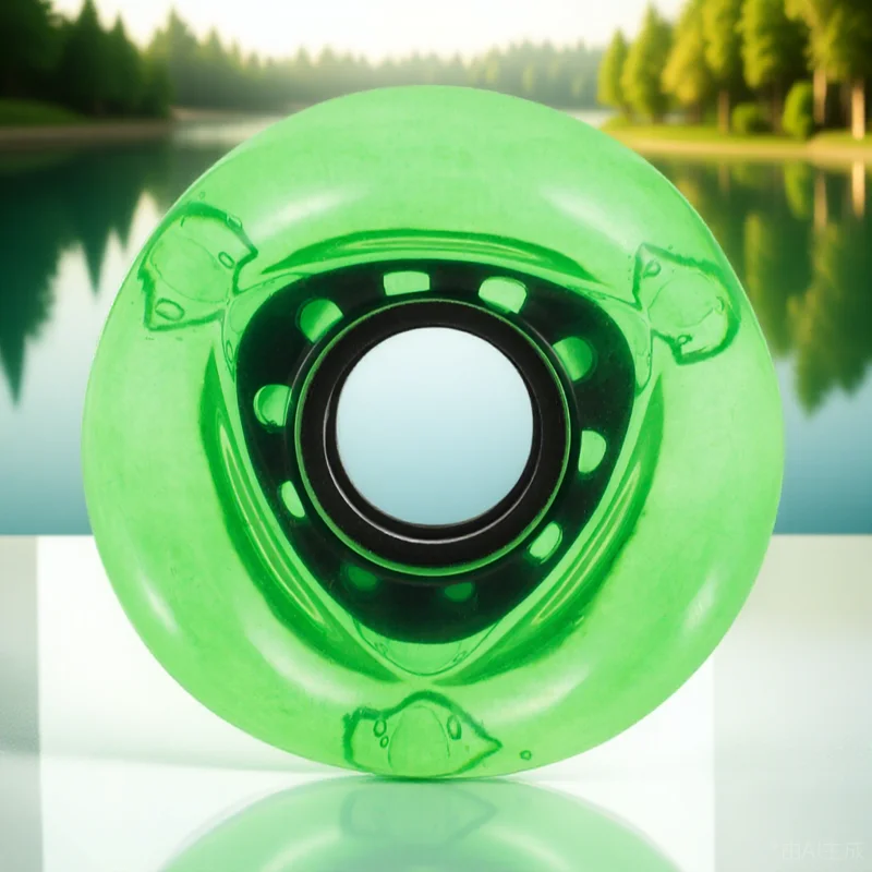 

Special Shaped PU Wheels Longboard Replacement Curved Skate Wheels for Roller Skates Shock Absorption Trendy for longboard