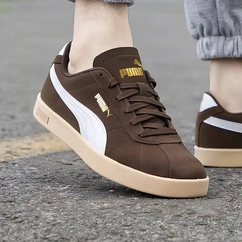 2026 new PUMA Unisex Low Top Suede Sneakers 397444-15 Color Block Formstrip Gum Sole Shoes