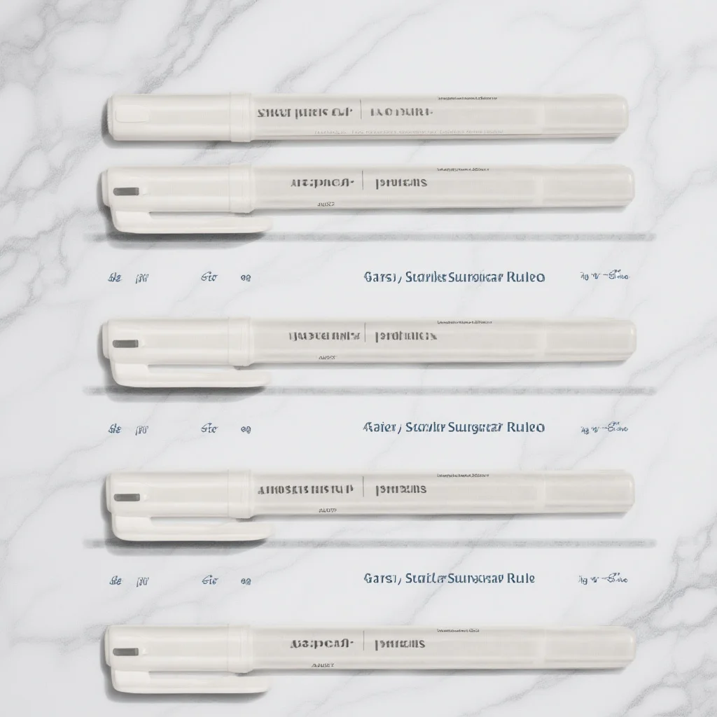 

5 Sets Brow Marker for Eyebrows Tattoo Pen Dual-ended Makeup Markers Face Tools