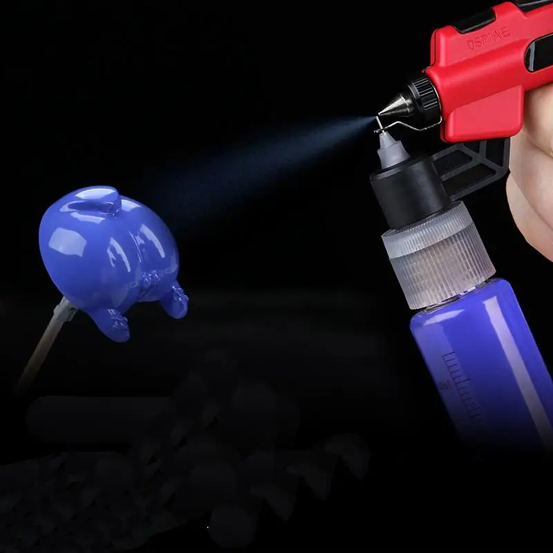 1 Set 0.3mm/0.5mm Caliber Water-Based Paint Airbrush PT-AB No Wash Airbrush Marker Pen Airbrush Quick Paint Change For Modeling