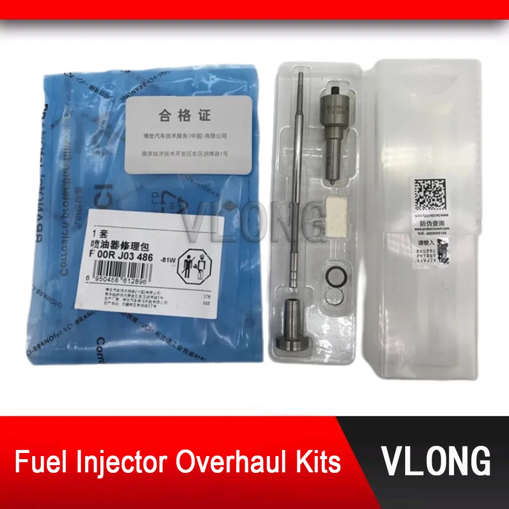 Diesel Injector Overhaul Repair Kits F00RJ03484 DSLA140P1723 F00RJ02130 For Kamaz PAZ NEFAZ 0445120123 ISBE ISDE 4937065