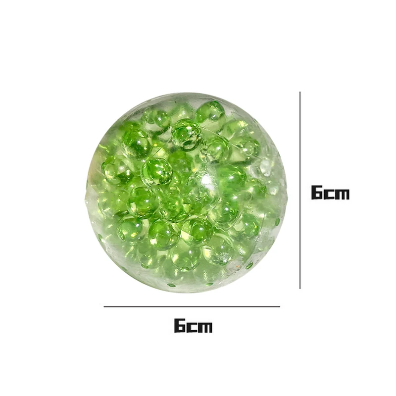 スクイーズ エクスプロージョン ビーズ ボール おもちゃ;ストレスを軽減する子供向けのゆっくりとしたリバウンドのそわそわ楽しい