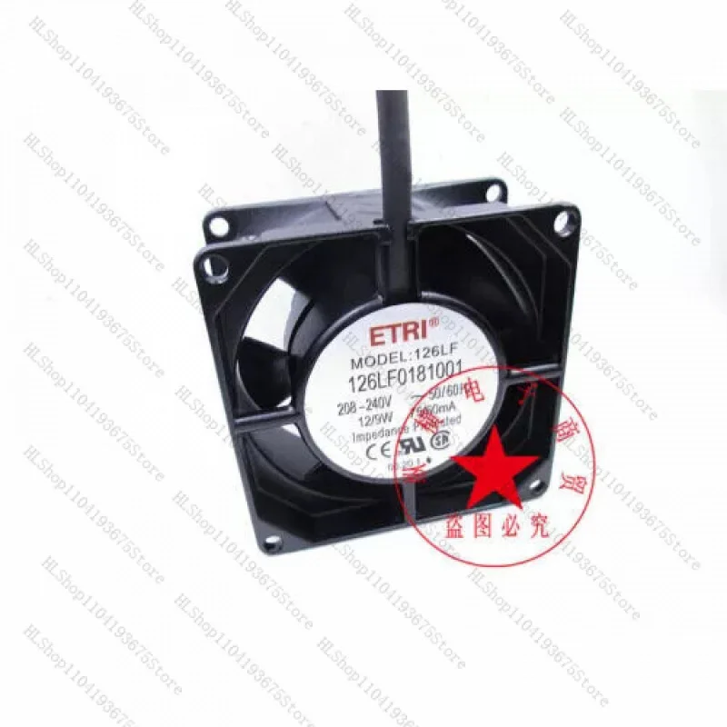 

for ETRI 126LF 0181001 208-240V 12/9W 75/60MA cooling fan