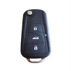 For MG360 3 Buttons Remote Flip Folding Car Key Shell For New MG GS MG7 GT GS 350 360 750 W5 Blank Case