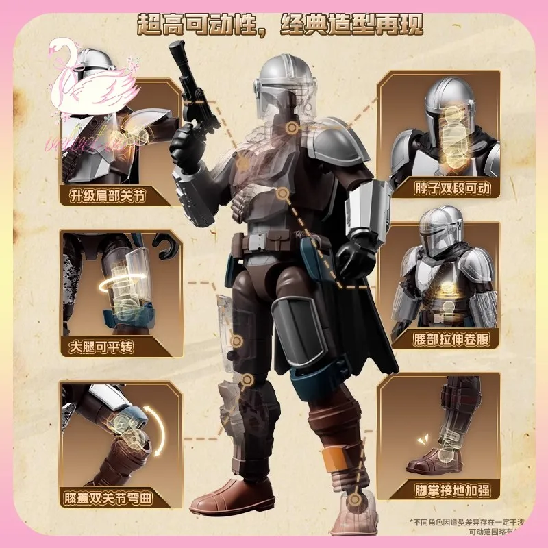 

Оригинальные Blokees Star Wars Galaxy Edition Vol.1 The Mandalorian Bounty Tour слепая коробка фигурка героя коллекция игрушек подарок для мальчика