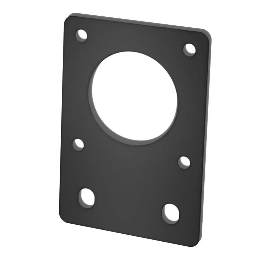 

Кронштейн для шагового двигателя 42x60 мм, черная металлическая монтажная пластина, прочная пластина для Nema 17, аксессуары для 3D-принтеров