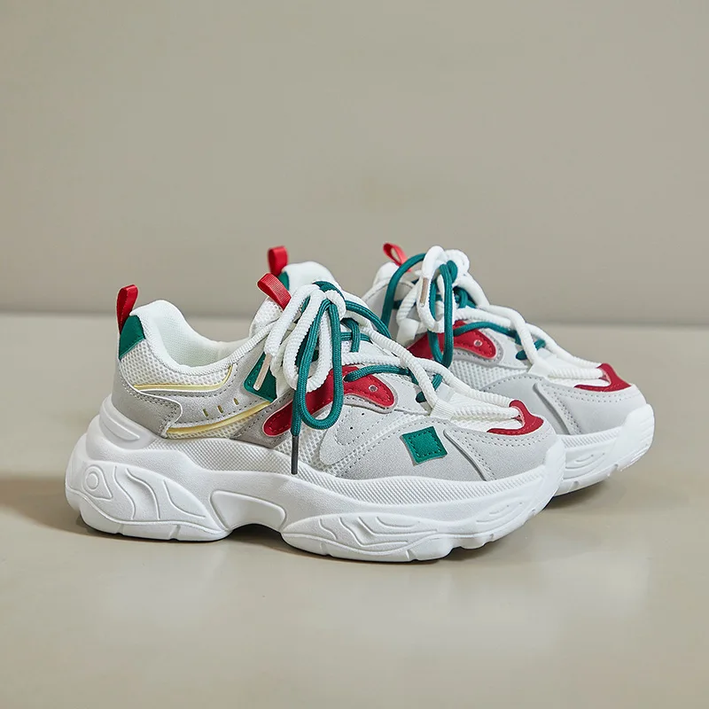 Spring & Summer Air Mesh Women White Shoes New Female Girls Sneakers Fashion Breathable Sports Casual Size 35-40