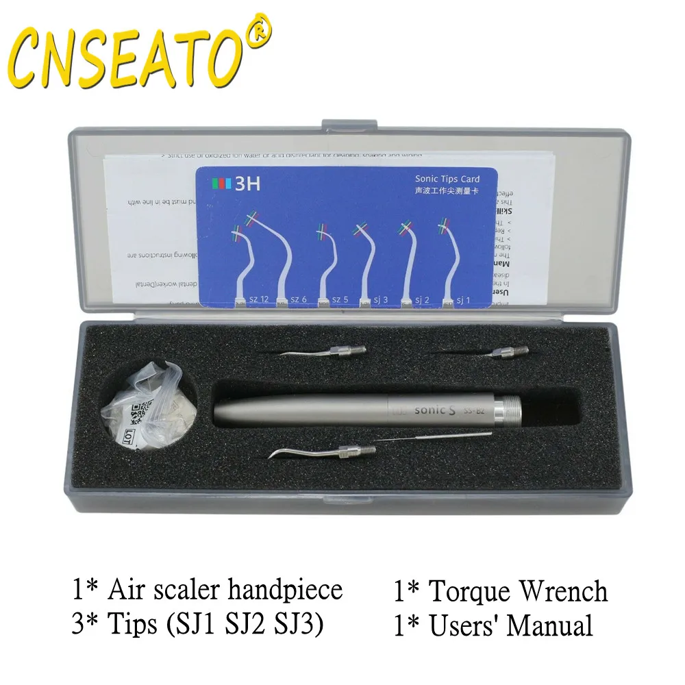 Dental Air Scaler Handpiece Sonic S Perio Scaling Tip NP MF 2 4Hole NSK Kavo Coupler Dentistry Equipment Teeth Whitening Cleaner