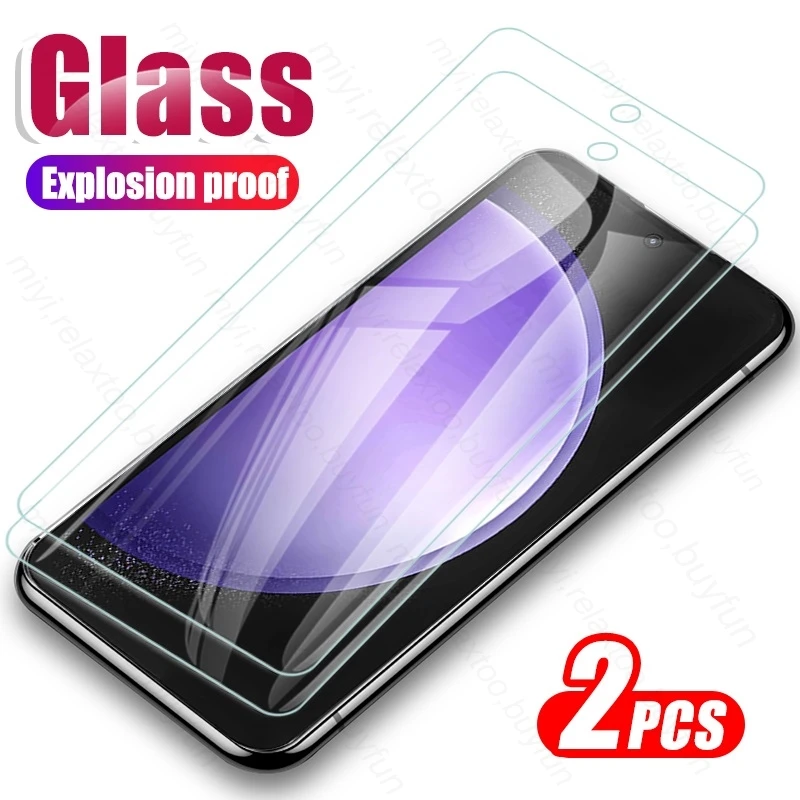 2PCS Tempered Glass For Samsung Galaxy S23 FE 5G SM-S711B 6.4