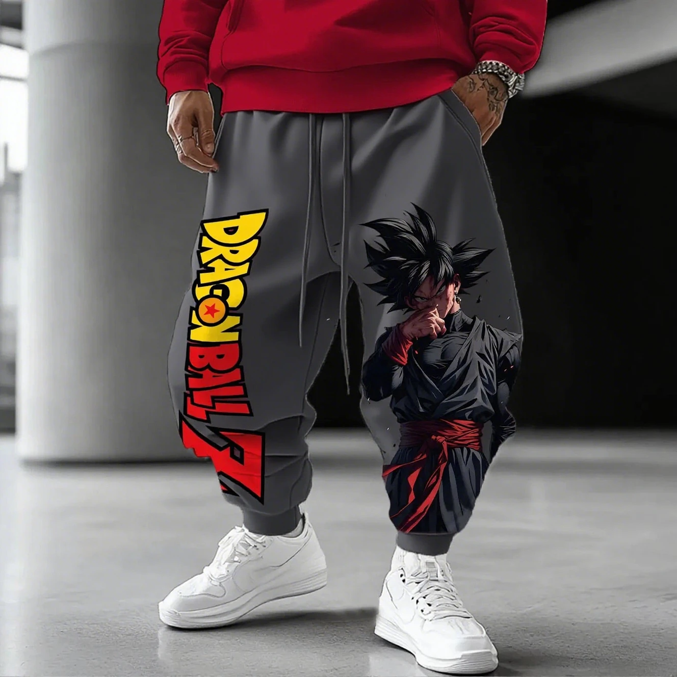 

Dragon Ball Z Goku аниме мужские и женские спортивные штаны уличная одежда повседневные брюки хип-хоп с графическим принтом Jogger весенне-осенние хлопковые брюки