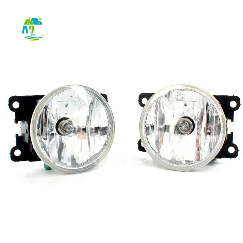 

A09E-1Pair Car Front Bumper Fog Lights Driving Lamp With Bulb 9675450980 For 208 2012-2019 Parts Kits