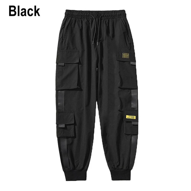 Men / Women Pants  Street Fashion Hip Hop Elastic Feet Joggers Harajuku Sweatpant Comfort Trousersa