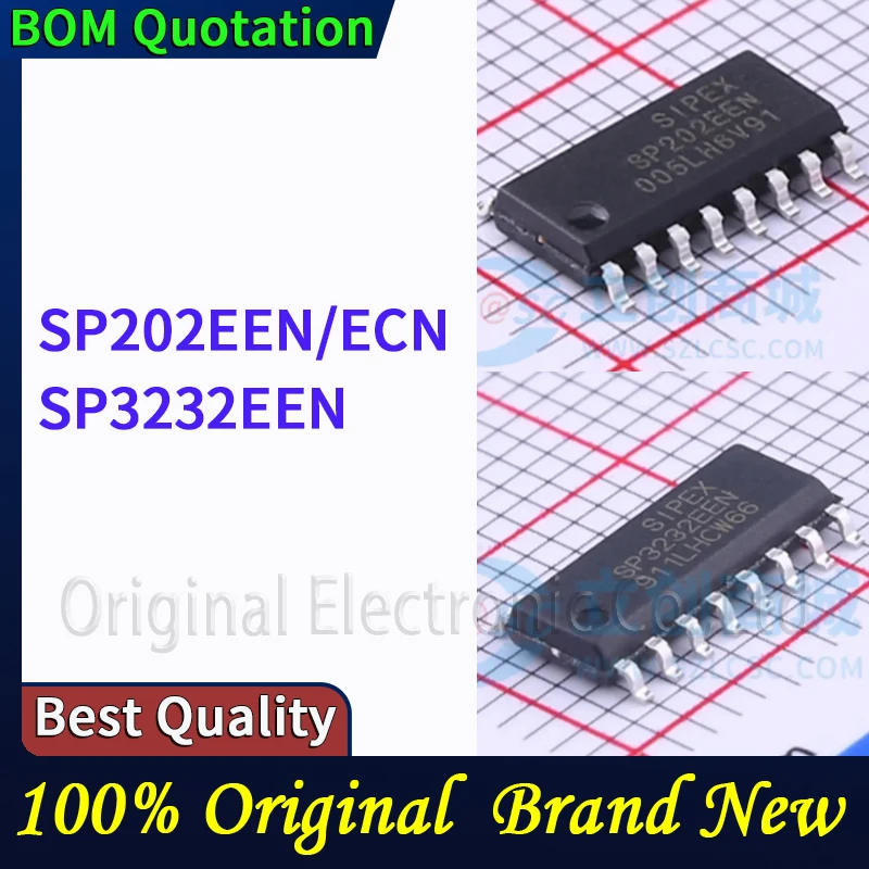 

5pcs/lot SP202EEN orECN SP3232EEN In stock Original High quality