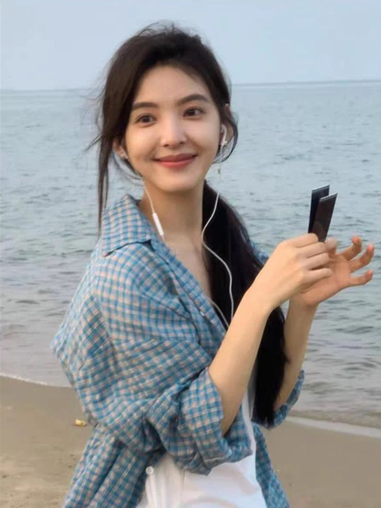 American Retro Oversize Plaid Sonnenschutz irt Damen Loose Casual Top Frühling Saison Bequem Atmungsaktiv irt