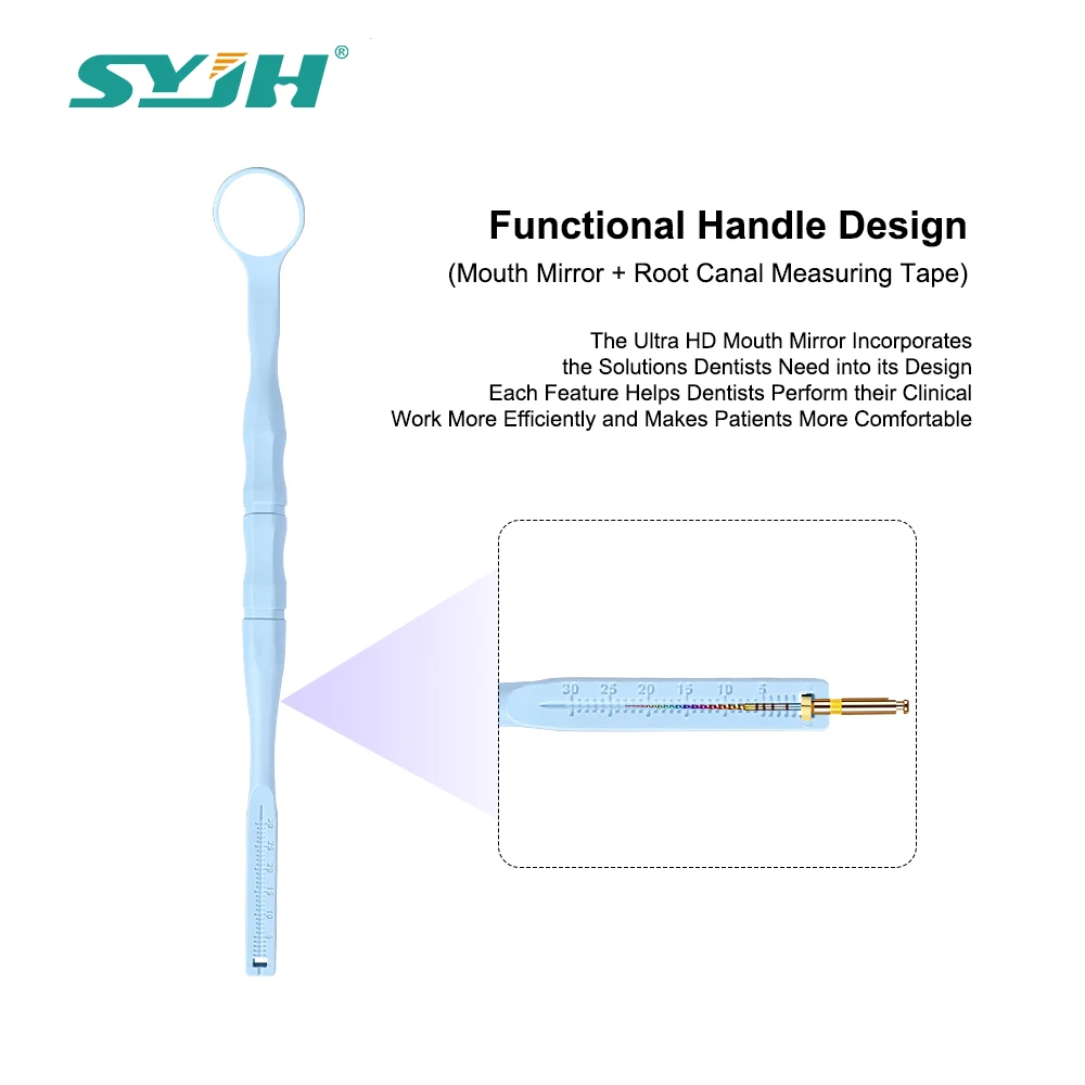 5 قطعة/صندوق الأسنان مكافحة الضباب الترا HD مرآة عاكسات قابلة للتعقيم الترا واضح الفم مرآة فحص الفم طبيب الأسنان أداة