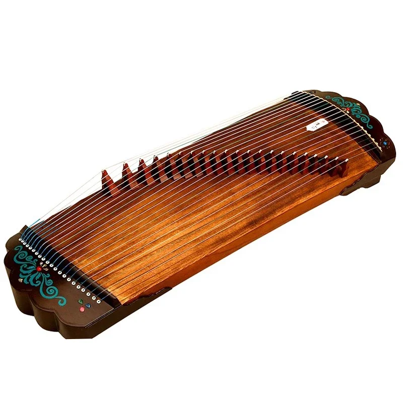 100cm Portable Mini Guzheng Handmade Paulownia Wood Zither Beginner Guqin Traditional Chinese Music Instrument with Accessories