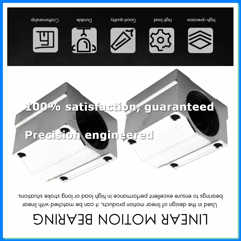 

4 Pcs SC20UU 20mm Aluminum Linear Motion Ball Bearing Slide Bushing for CNC-A69M