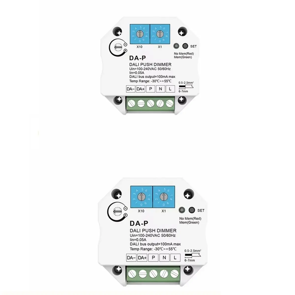 Da-P Compact Dimmer Controller with Memory Function for Enhanced Lighting Control