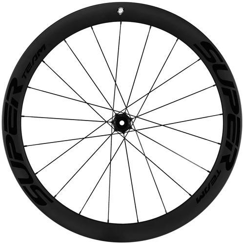 Imagen 2 del producto SUPERTEAM 700C Juego de ruedas de carbono con freno de disco Llanta de carbono de calidad UCI Tubeless/Clincher Ruedas de bicicleta de carretera HG/XDR