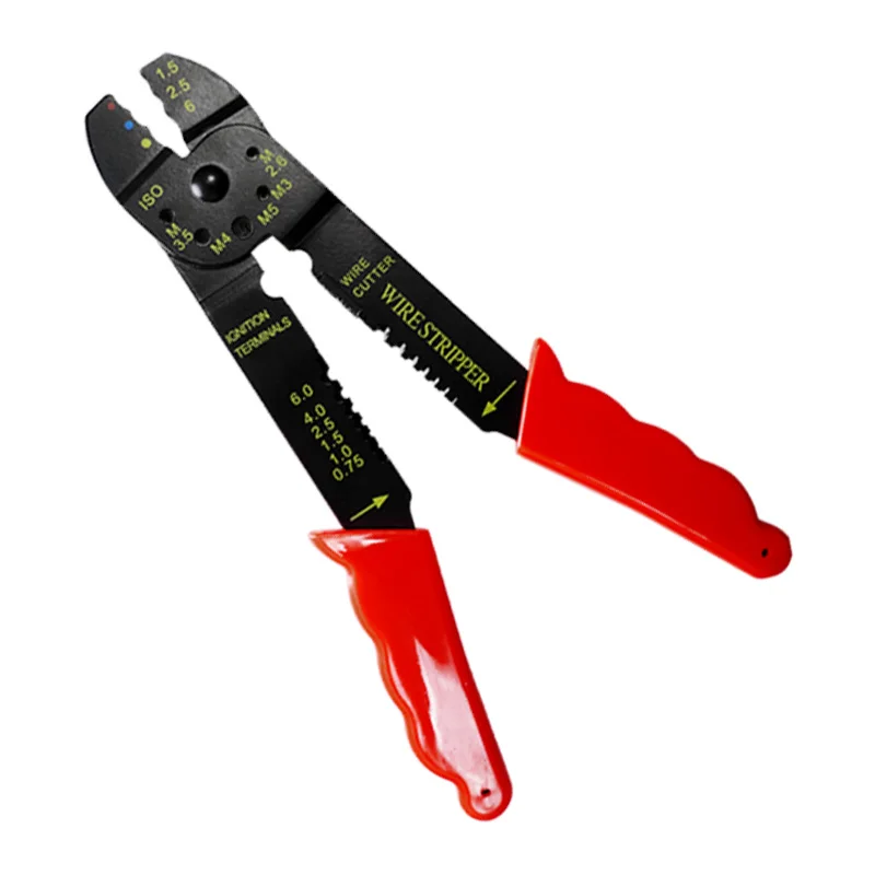 Multi functional terminal crimping pliers