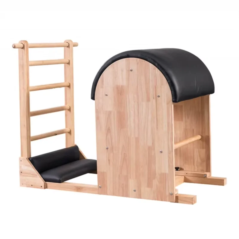 

Deren Hot Selling Yoga Studio Wood Pilates Oak Wood Pilates Ladder Barrel