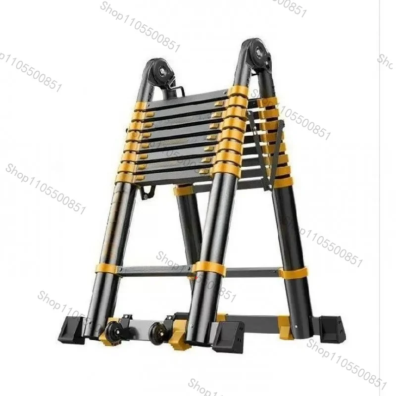 suitable for 5M lift herringbone ladder outdoor telescopic ladder