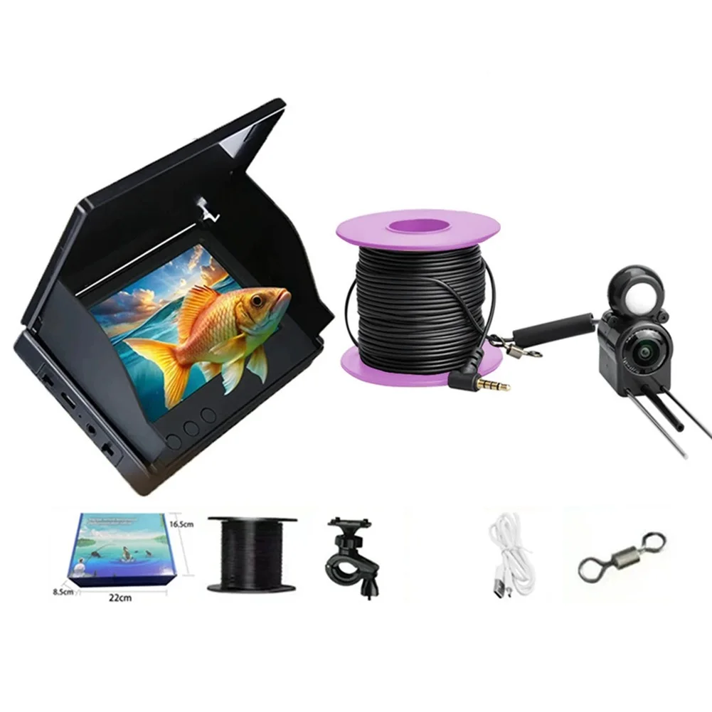 

Efficiently Designed Underwater Fishing Camera System With Reliable Power Supply And High Performance Features