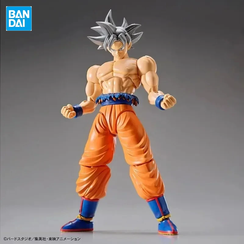 

In Stock BANDAI Original Figure-rise Standard Dragon Ball Super Goku (Ultra Instinct) Model Kit Anime Action Figure Assembly Toy