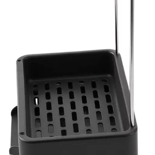 Kitchen Sink Caddy With Drip Tray & Towel Bar, Stainless Steel, Automatic Drainage Sponge Holder Organizer For Countertop