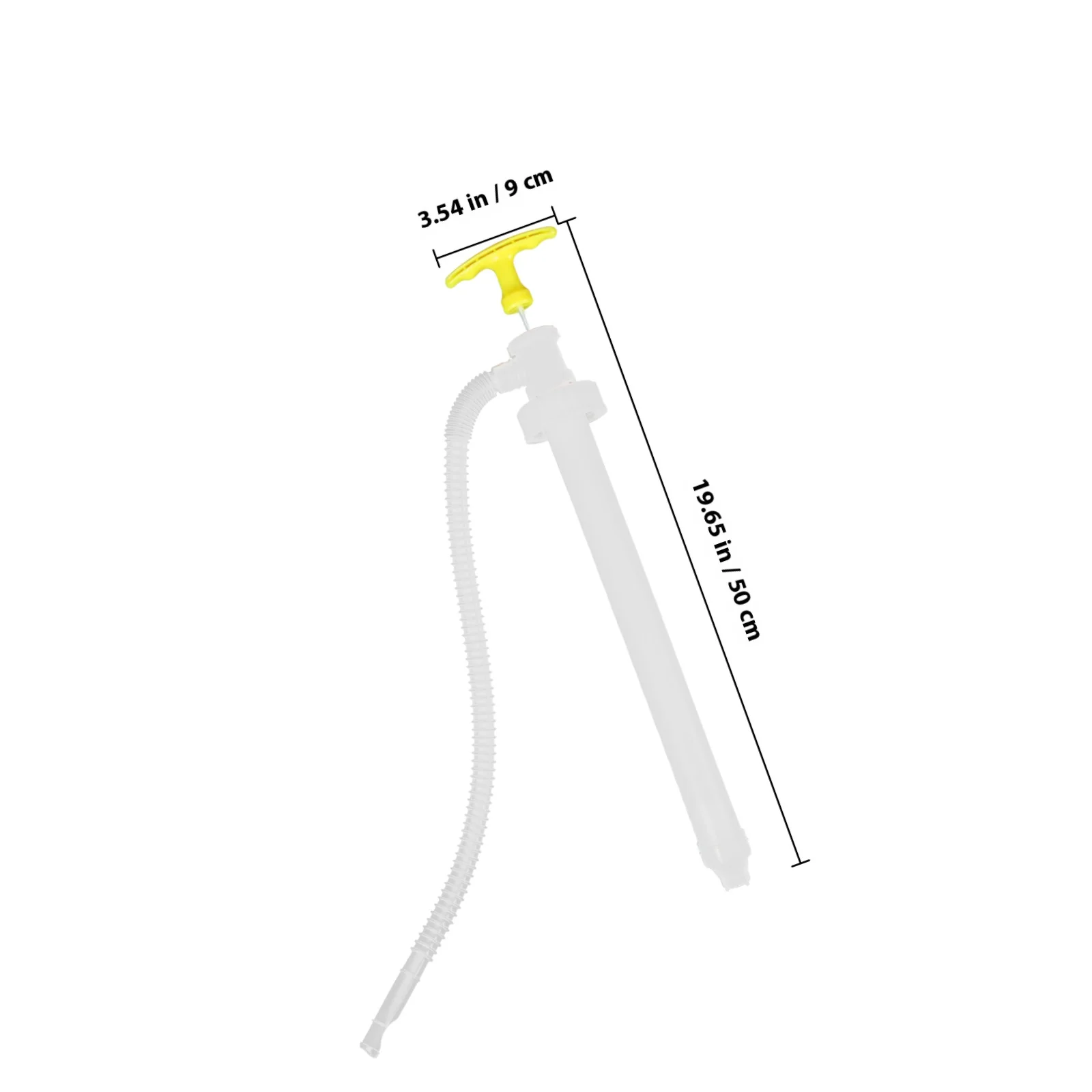 مضخة نقل الوقود اليدوية سيفون مضخة يدوية محمولة خفيفة الوزن أداة نقل المياه الزيتية معدل تدفق عالي لملحقات السيارات و #3