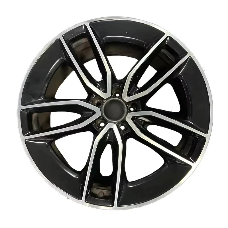 Staggered Black Forged Alloy Wheel Rims Pouces for Fashion Auto Parts