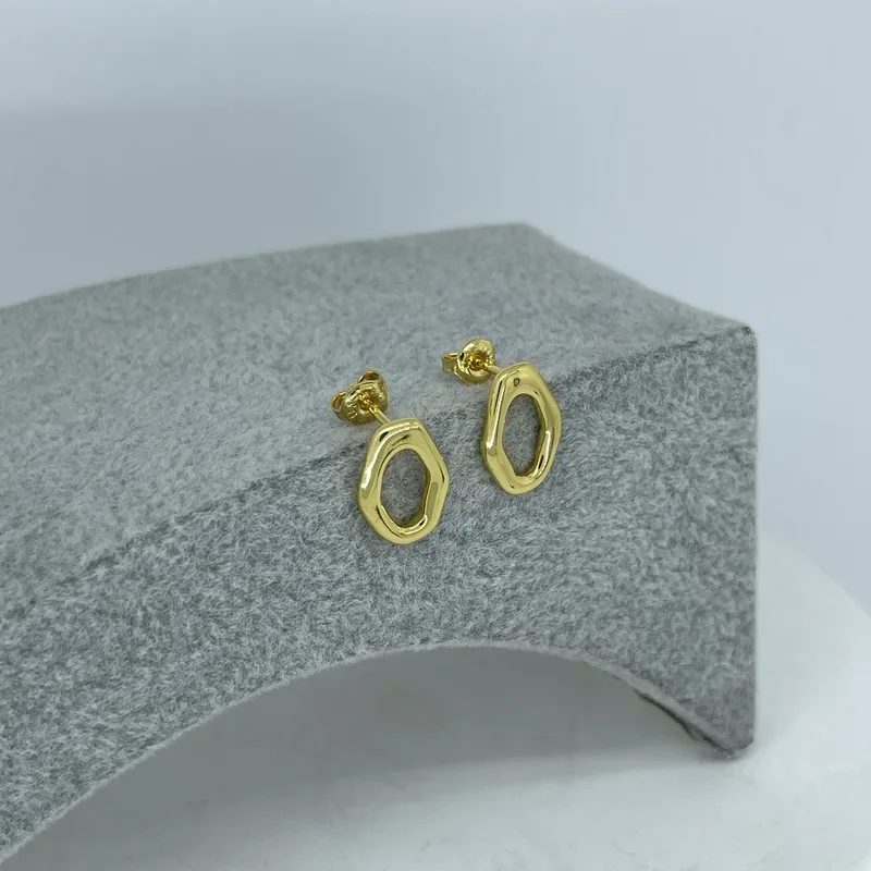 

2025 Venta De pendientes joyería S925 chapada en plata De alta calidad, colocación diaria para fiesta, regalo románti