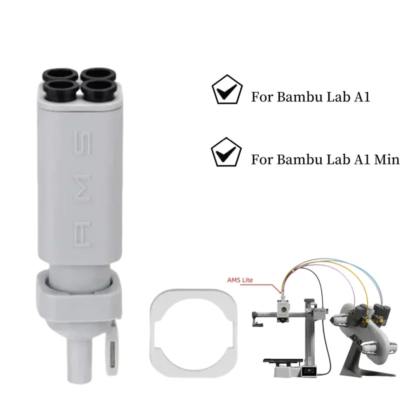 Bambu Lab 3D Printer A1 Series AMS Lite Five Way Components Switch Consumables Multi-color Multi Consumable Printing