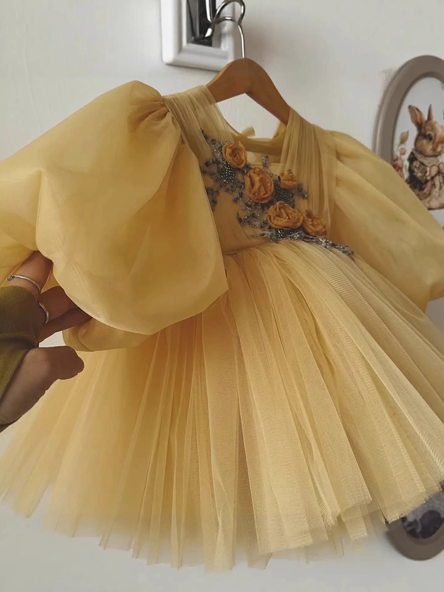 abito-da-damigella-personalizzato-abito-da-sposa-abito-da-festa-di-compleanno-maniche-a-sbuffo-decorazioni-floreali-3d-tulle-con-perline-abito-da-principessa-per-bambine