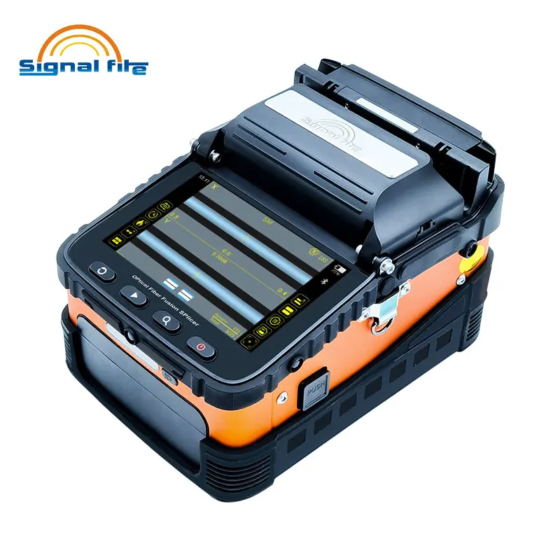 

Original AI-6C Signal Fire Automatic SM&MM Multi-Language FTTH Fiber Optic Splicing Machine Optical Fiber Fusion Splicer