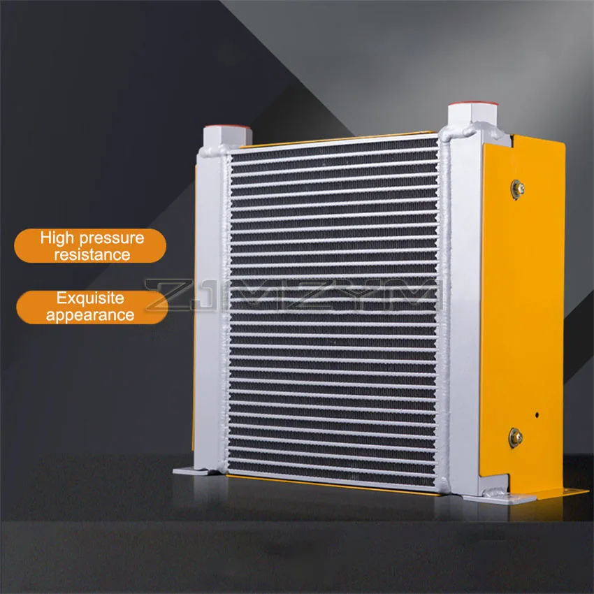 AH1012T Hydraulic Air Cooler Air Cooled Oil Radiator 24V/12V/220V/380V Truck-Mounted Crane Modified Fuel Tank Cooling Cooler