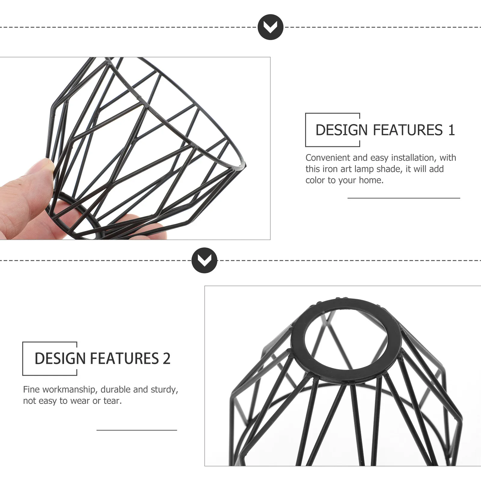 

Креативный ажурный абажур из кованого железа, прочный светильник для дома, отеля, библиотеки, потолочный светильник, подвесной светильник для интерьера