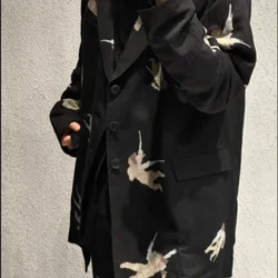 FANDISHI  new Japanese and Korean style casuals Loose fit Dark winds Men's jacket