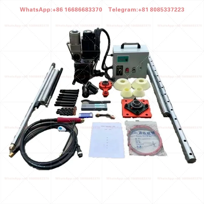 Automatic Vertical Excavator Maintenance Boring and Welding Machine with Engine 220V 3KW Portable Line Boring Bargaining