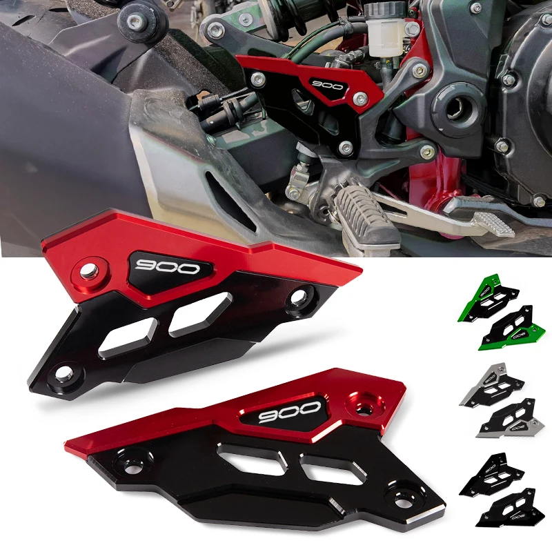 

Аксессуары Z900 для Kawasaki Z900 Z 900 2017-2023 2024, защита педалей мотоцикла, задняя защита педалей, декоративная накладка на пятку, аксессуары