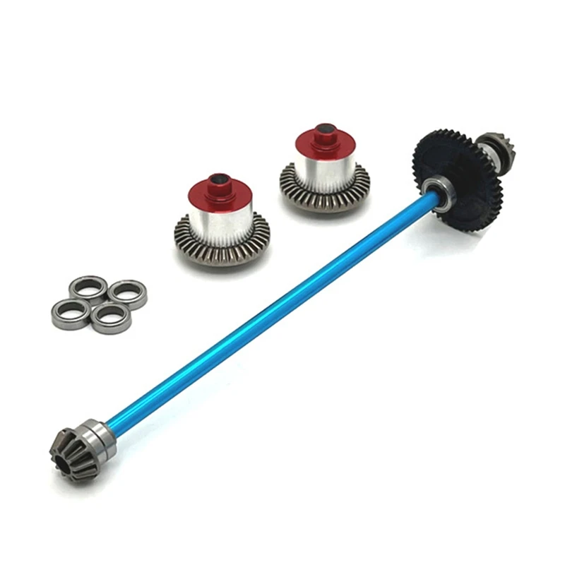 RC Car Upgrade Driving Shaft Differential Second Floor Set for WLtoys 144016 RC Car Upgrade Parts Blue