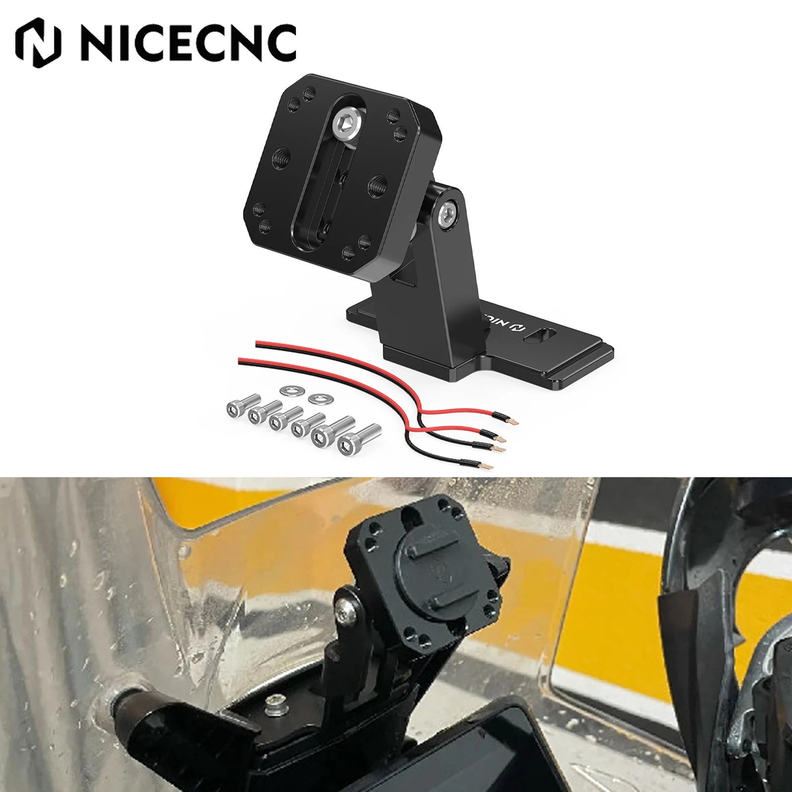 

For KTM 390 Adventure R Adventure X 2025 Navigation Phone GPS Plate Bracket Mount 390 ADV R 390 ADV X 2025