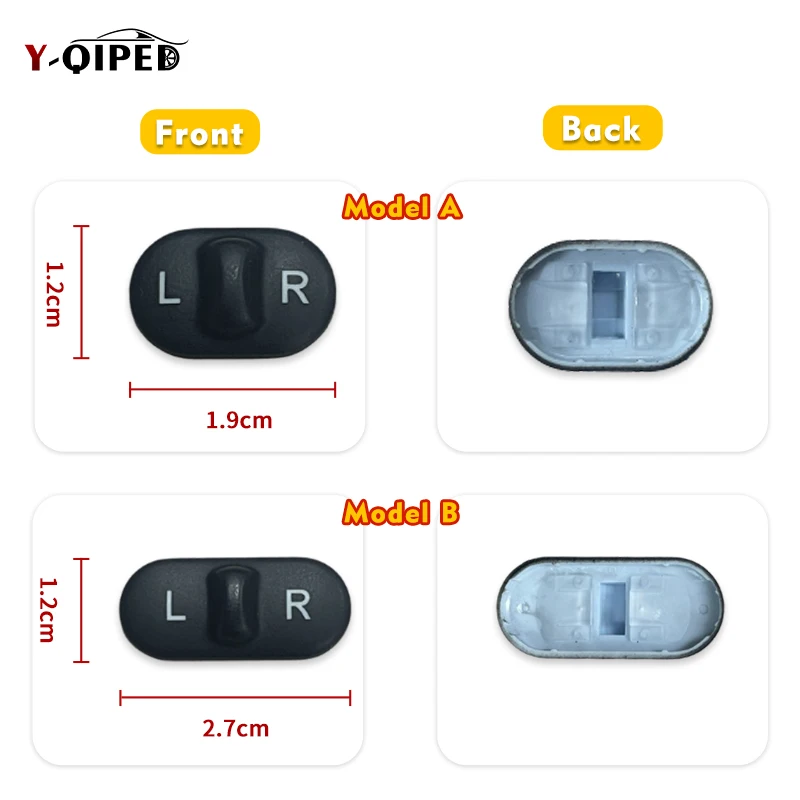 Für Honda Accord CRV XRV HRV CIVIC FIT ODYSSEY Schalterknopf zur Einstellung des Fahrer-Rückspiegels – Detail 4