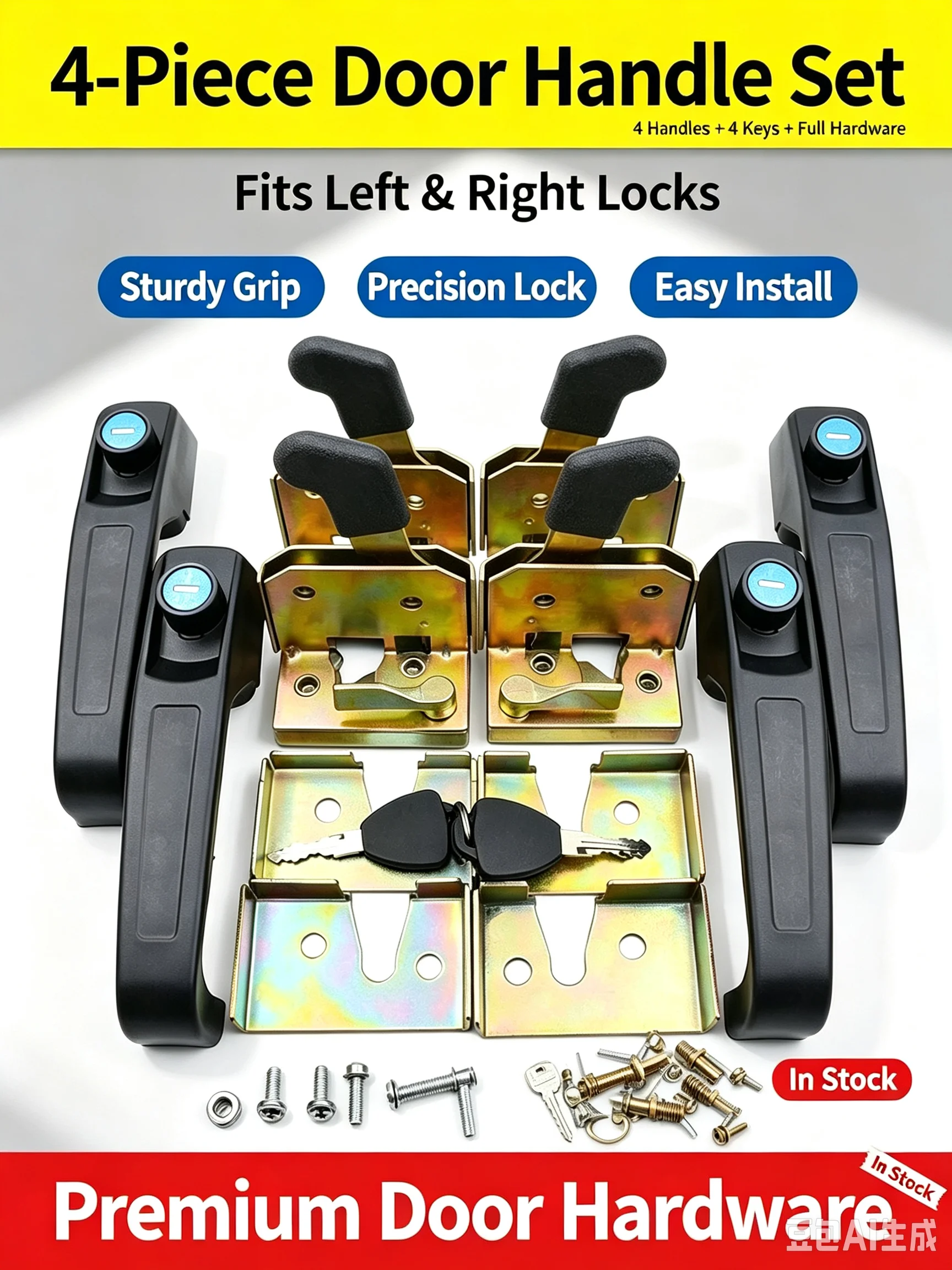 Heavy Equipment Forklift - Maniglia per Porta con Chiusura in