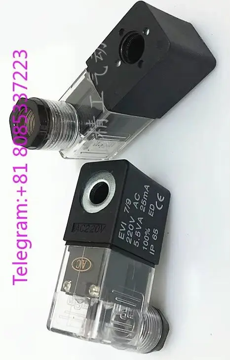 10 pieces Solenoid Coil EV1 7/9 AC220V DC24V 5.5VA 6.0VA 25mA 29mA