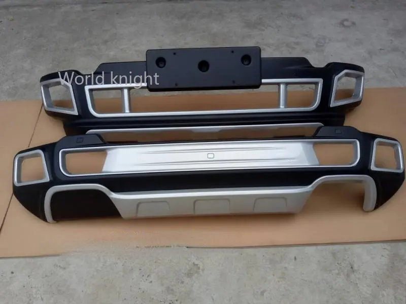For Jeep Renegade 2016-2018 Car Rear Bumper Diffuser lip Spoiler ABS Chrome Car Styling Auto Protect Accessories Brand New