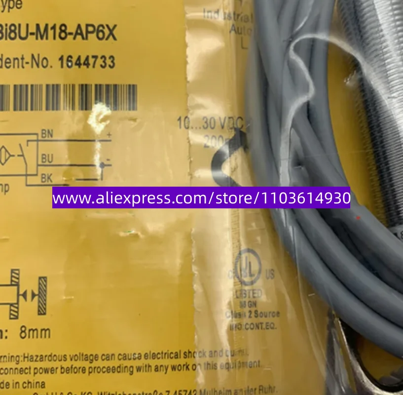 

3pcs New Proximity switch BI5U-M18-RN6X BI5U-M18-RP6X BI8U-M18-AP6X BI8U-M18-AN6X BI5U-M18-AP6X BI5U-M18-AN6X BI5U-M18-VN6X