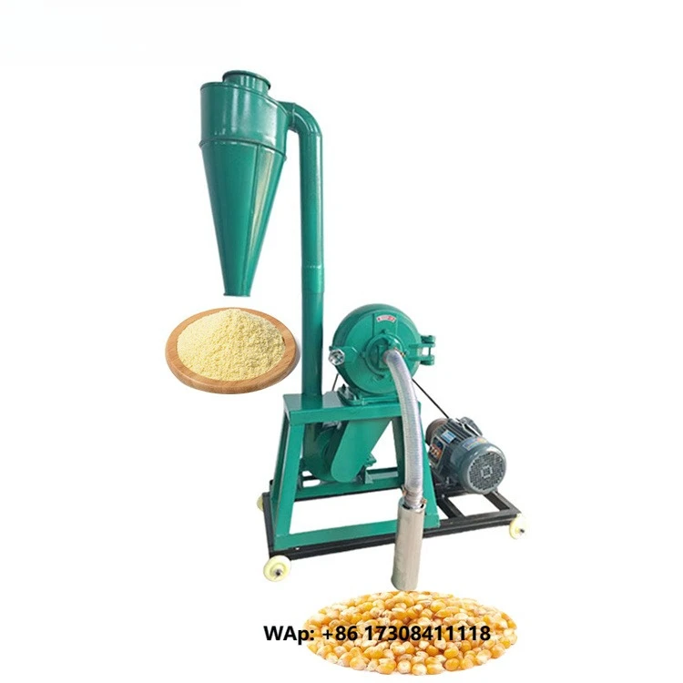 Home Use Grain Grinder Self Priming Corn Milling Machine Grain Corn Crusher